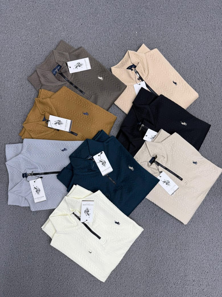 Texture Sweatshirts - Regular Fit