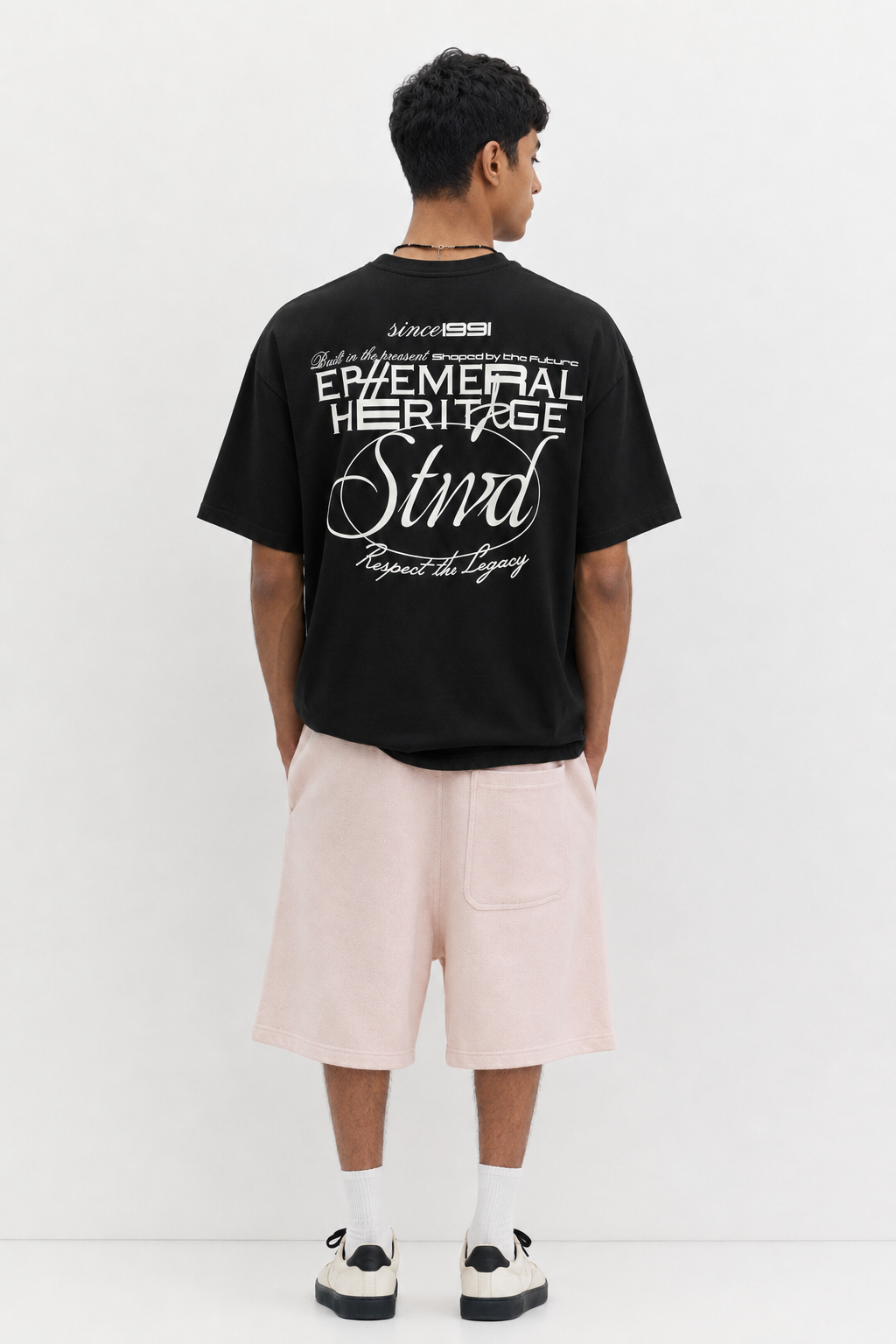 "Ephemeral Heritage" 100% Organic Cotton Streetwear Tee