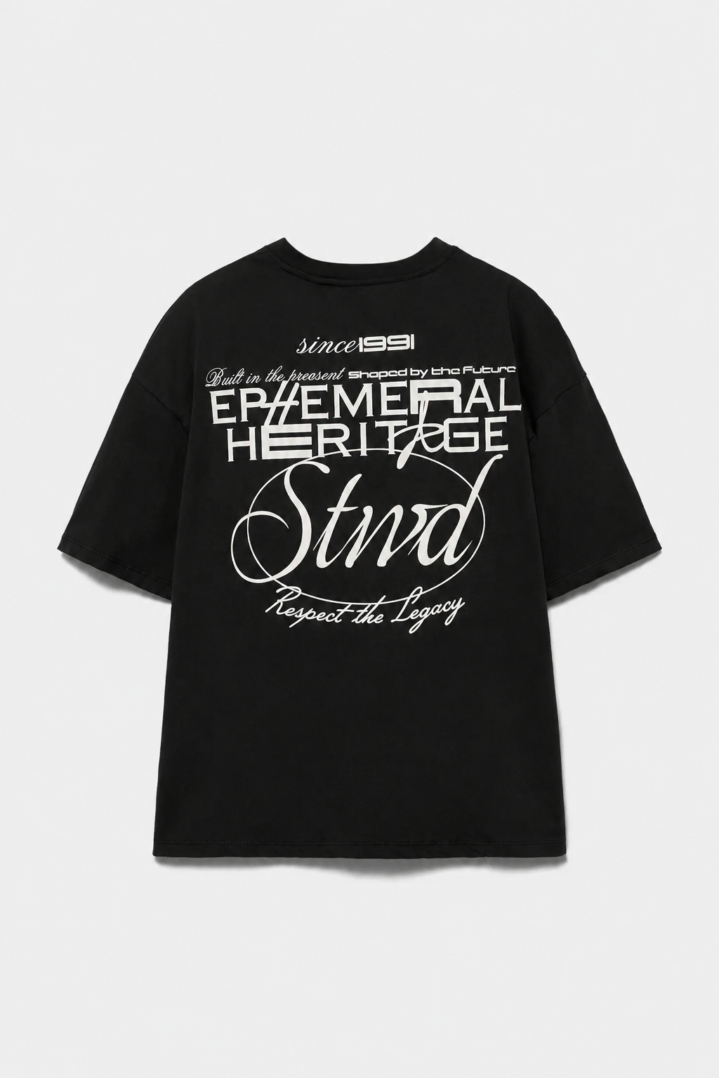 "Ephemeral Heritage" 100% Organic Cotton Streetwear Tee