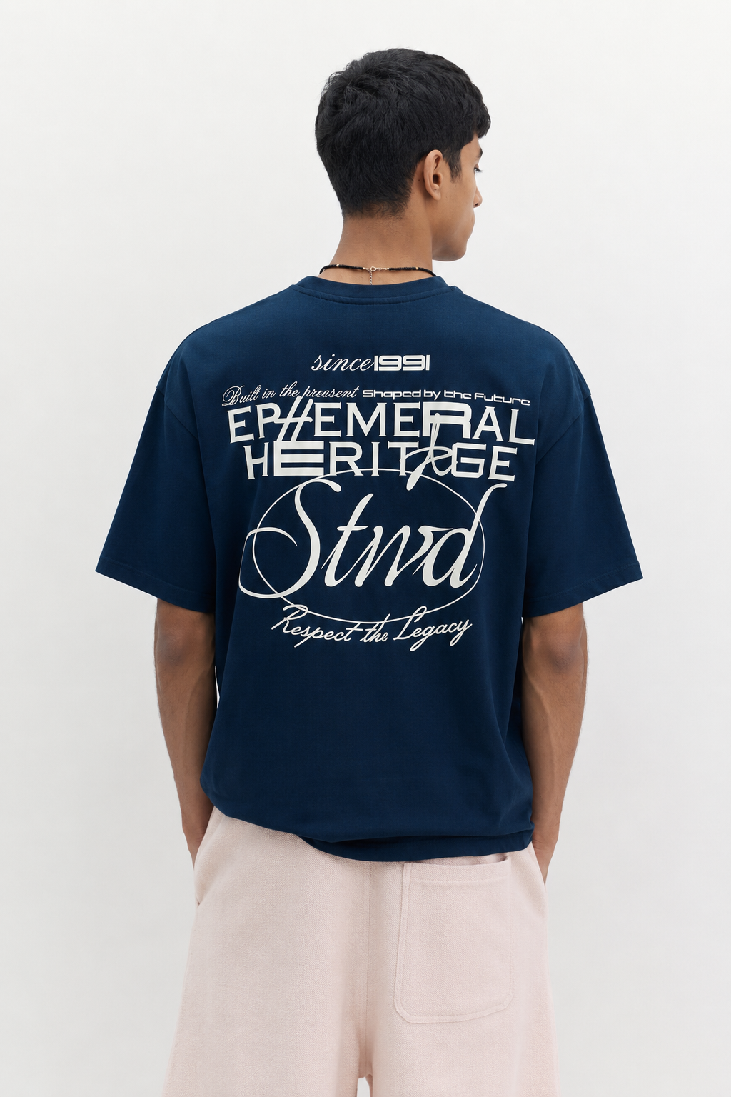 "Ephemeral Heritage" 100% Organic Cotton Streetwear Tee
