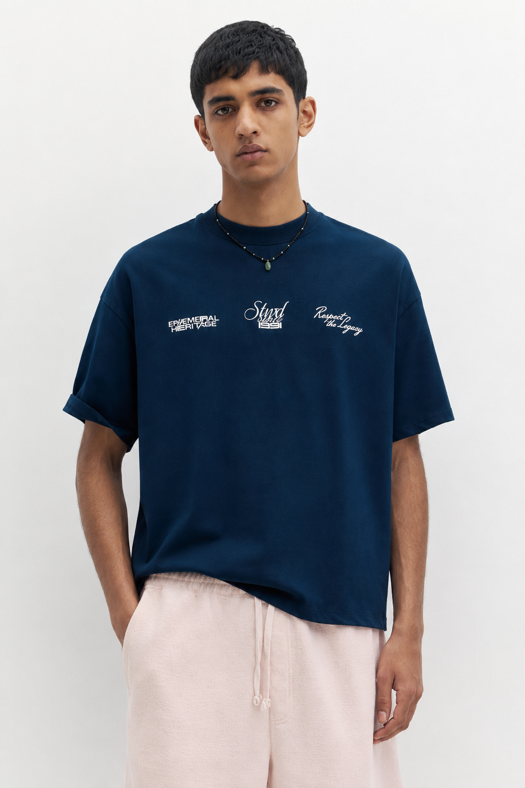 "Ephemeral Heritage" 100% Organic Cotton Streetwear Tee