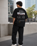 “911 GT3 RS” Technical Blueprint Back-Print Oversized Tee