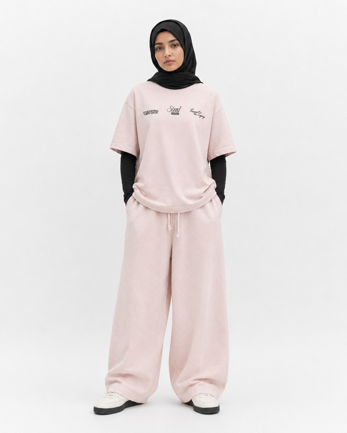 "Ephemeral Heritage" 100% Organic Cotton Streetwear Tee – Women