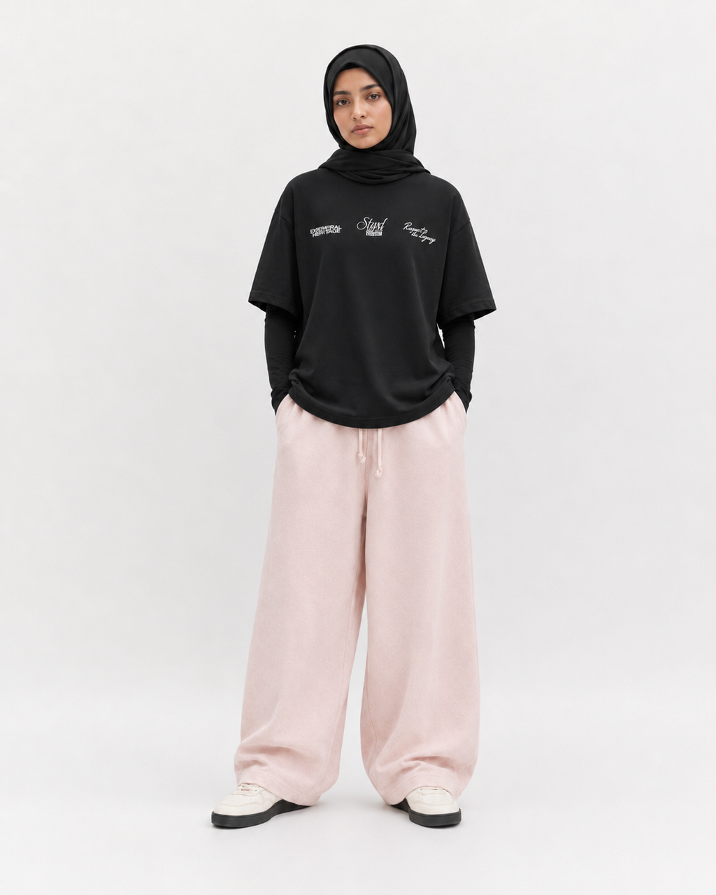 "Ephemeral Heritage" 100% Organic Cotton Streetwear Tee – Women