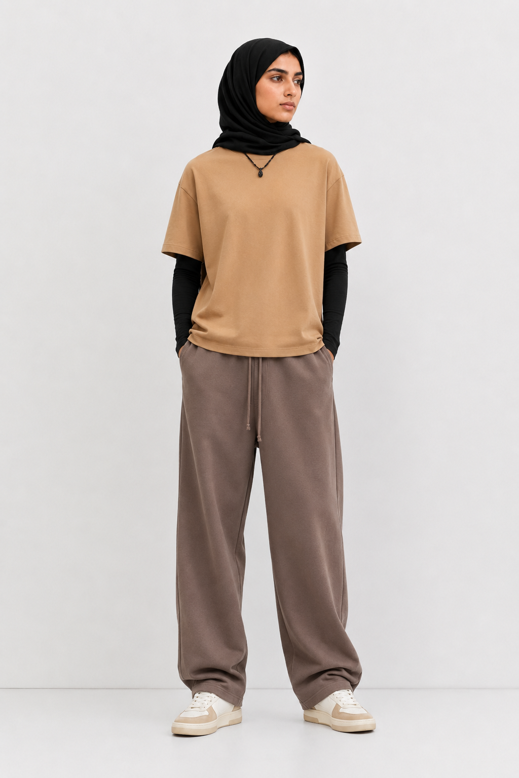 Premium Fine Jersey Oversized Drop Shoulder Tee – Women