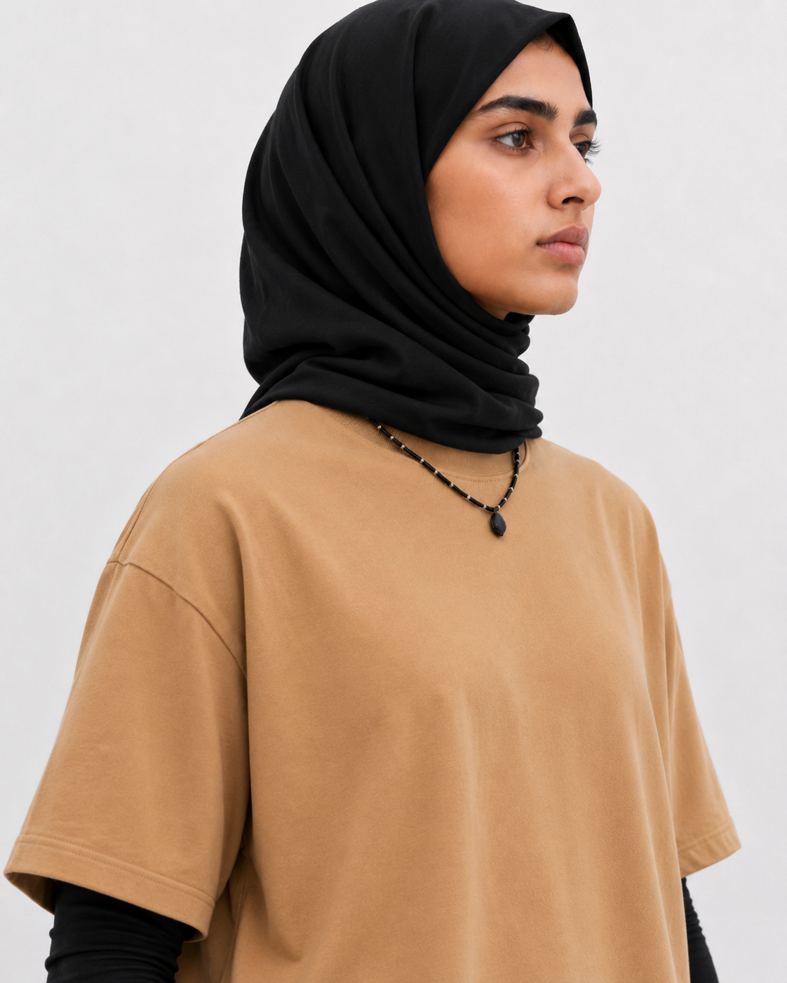 Premium Fine Jersey Oversized Drop Shoulder Tee – Women