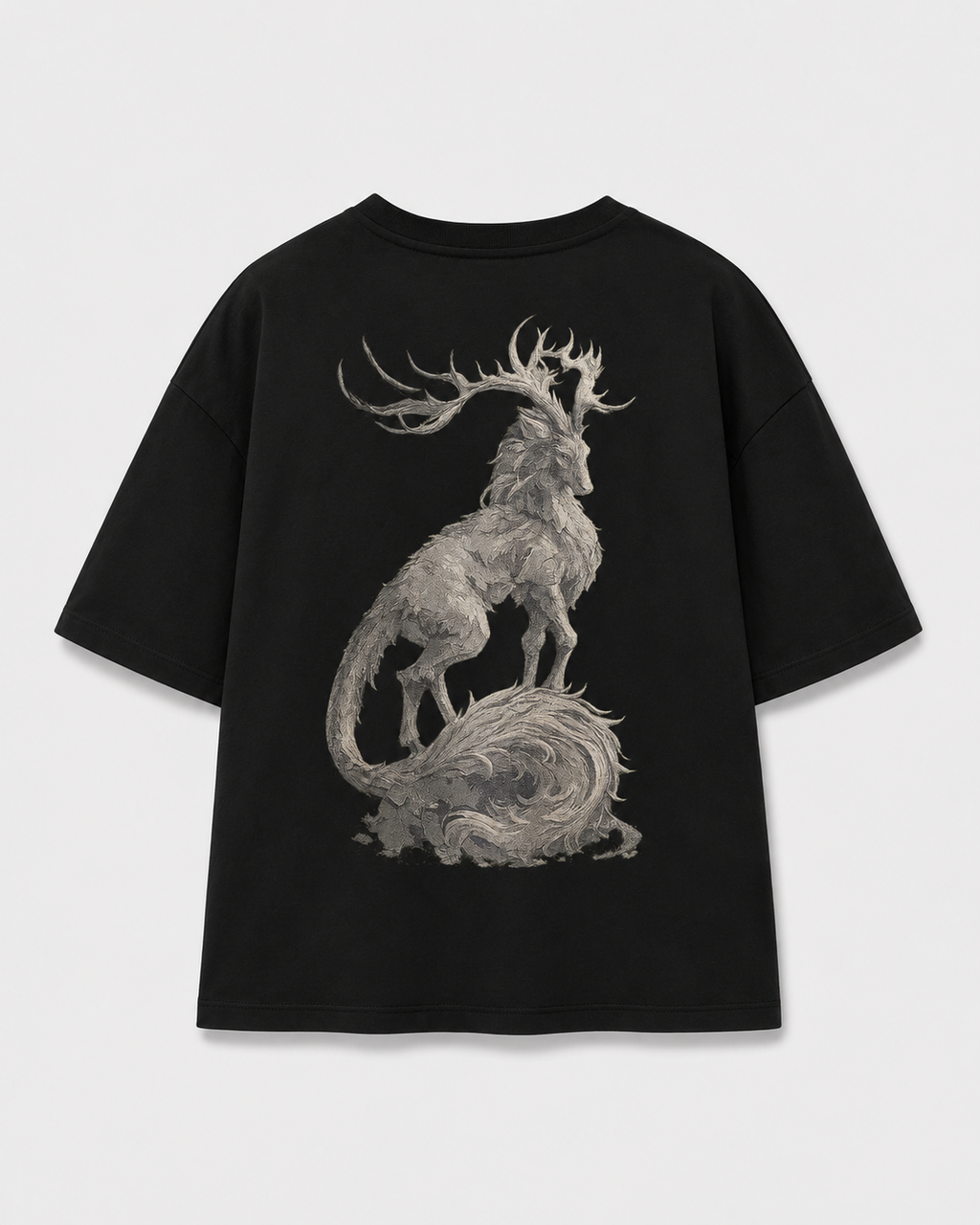 "Mystic Beast" High-Resolution Graphic Streetwear Tee