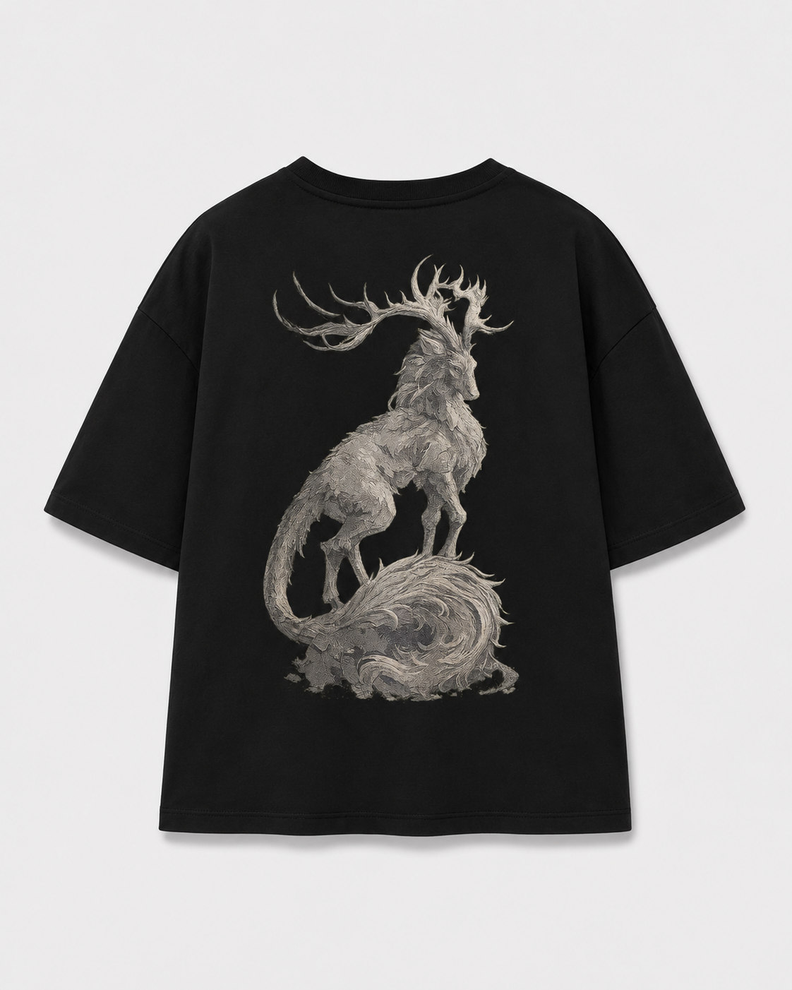 "Mystic Beast" High-Resolution Graphic Streetwear Tee