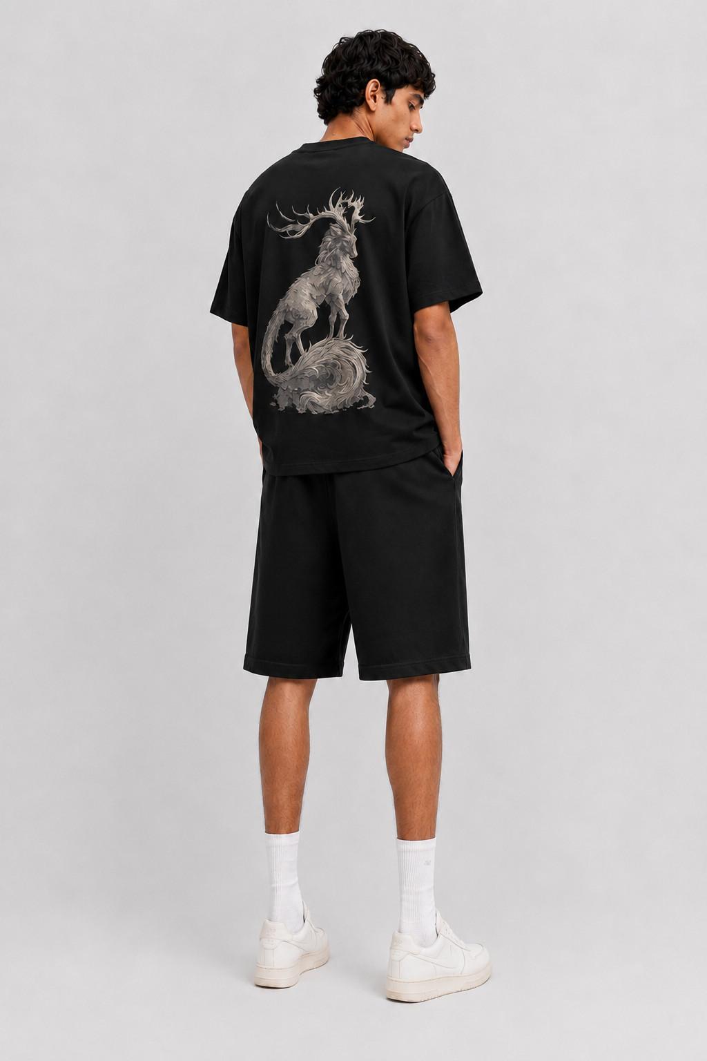"Mystic Beast" High-Resolution Graphic Streetwear Tee