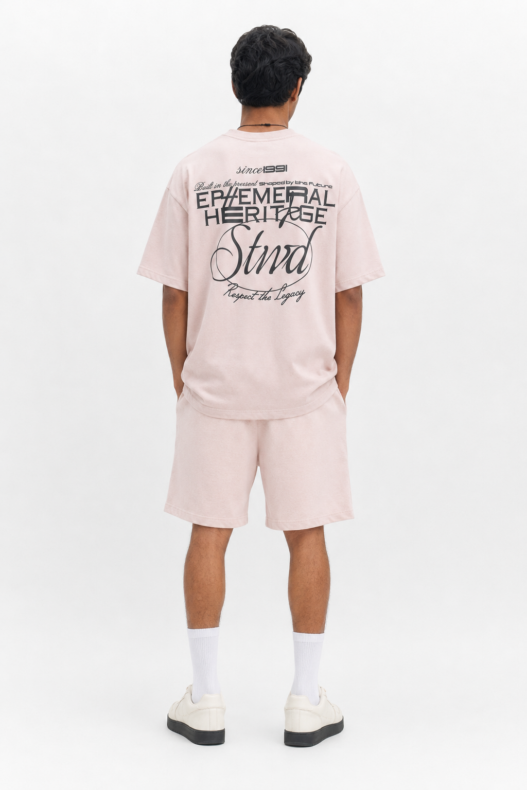 "Ephemeral Heritage" 100% Organic Cotton Streetwear Tee
