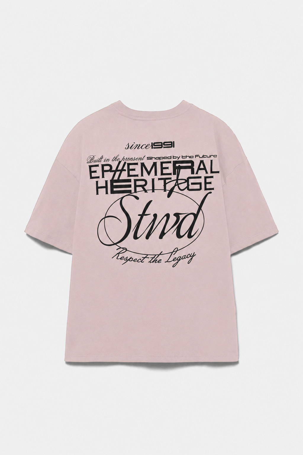 "Ephemeral Heritage" 100% Organic Cotton Streetwear Tee
