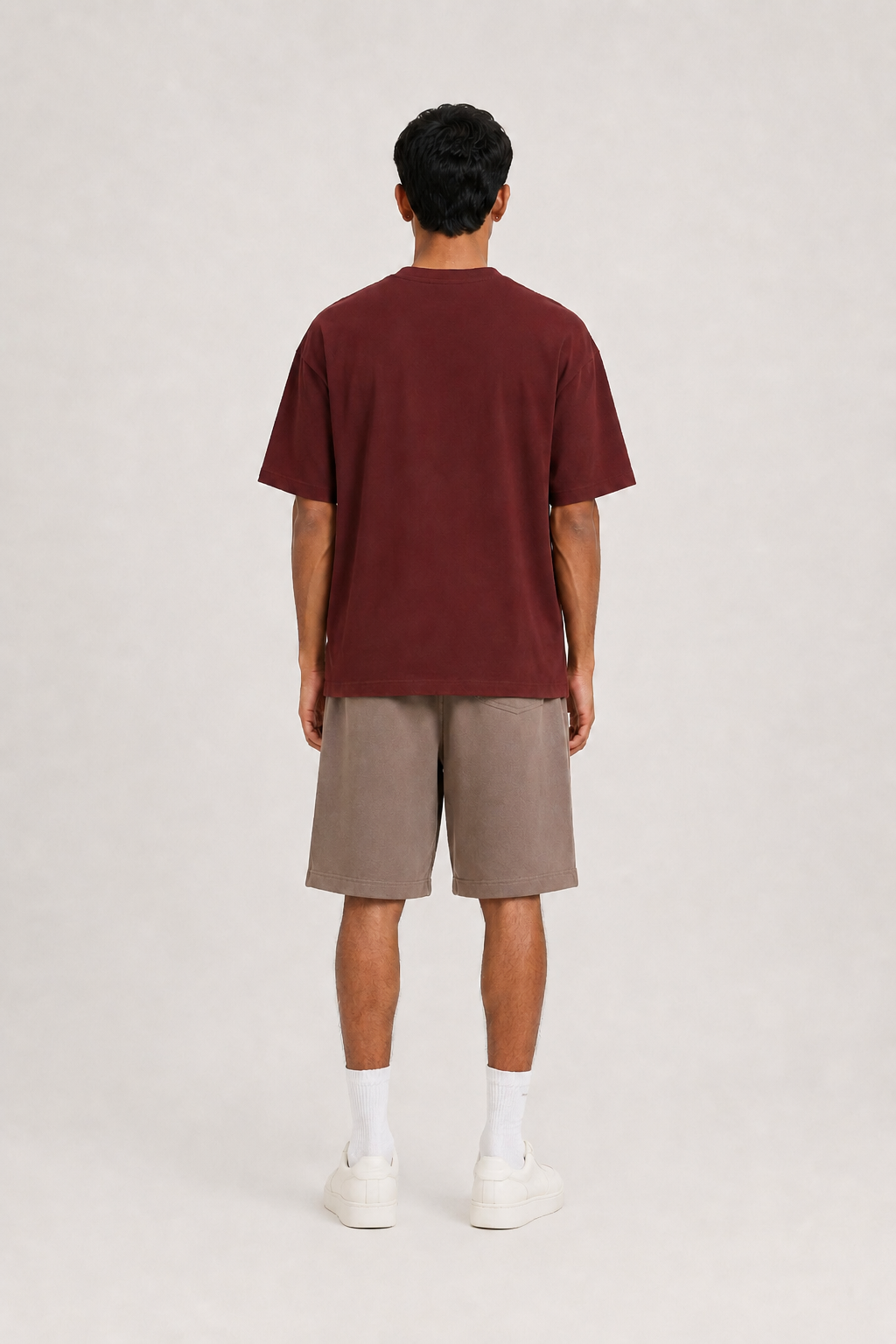 Premium Fine Jersey Oversized Drop Shoulder Tee
