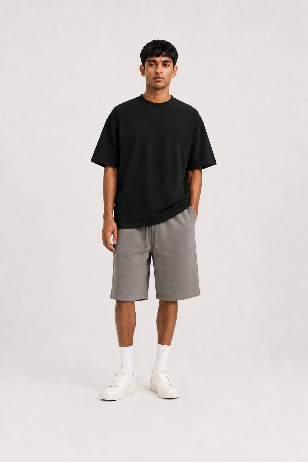 Premium Fine Jersey Oversized Drop Shoulder Tee