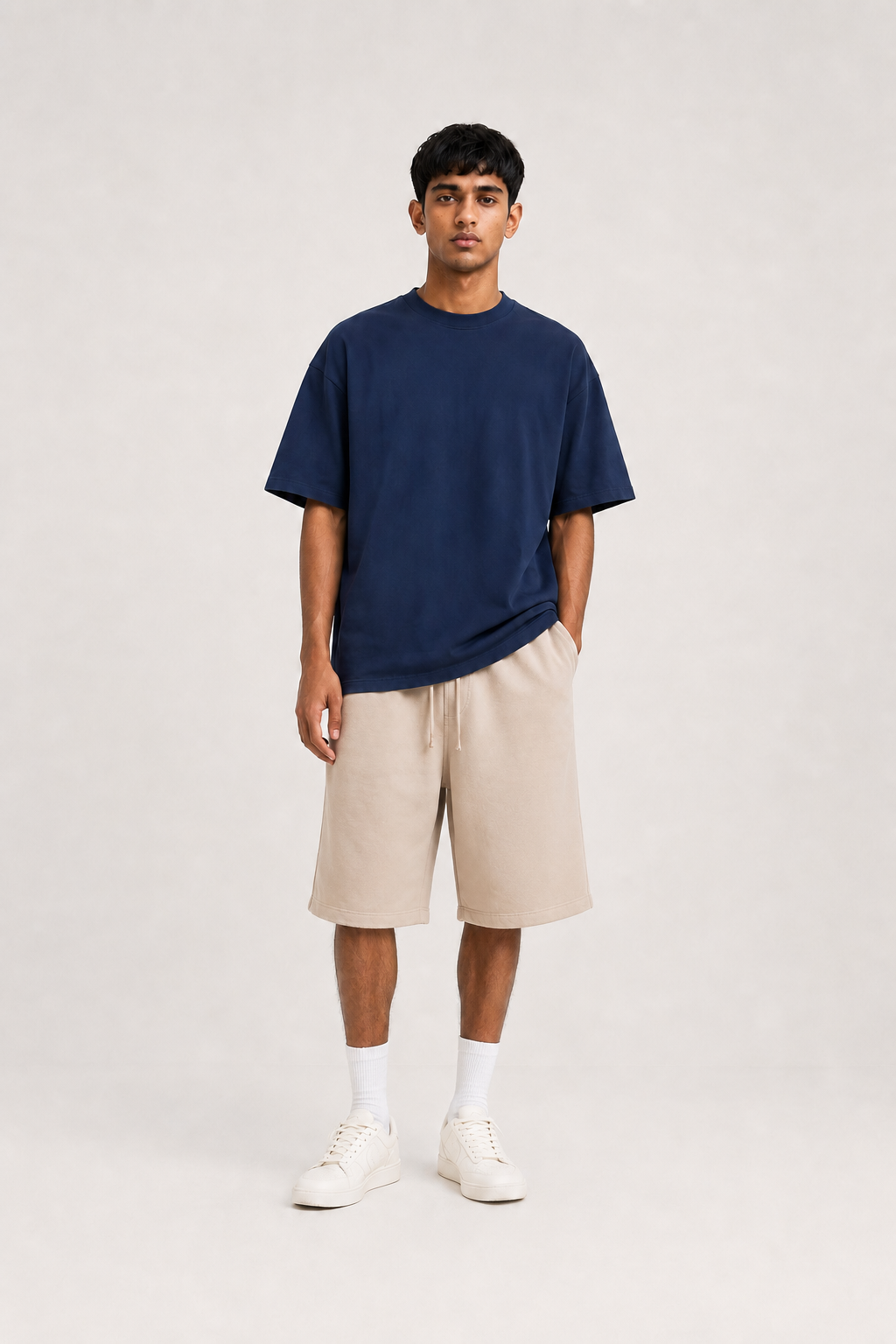 Premium Fine Jersey Oversized Drop Shoulder Tee