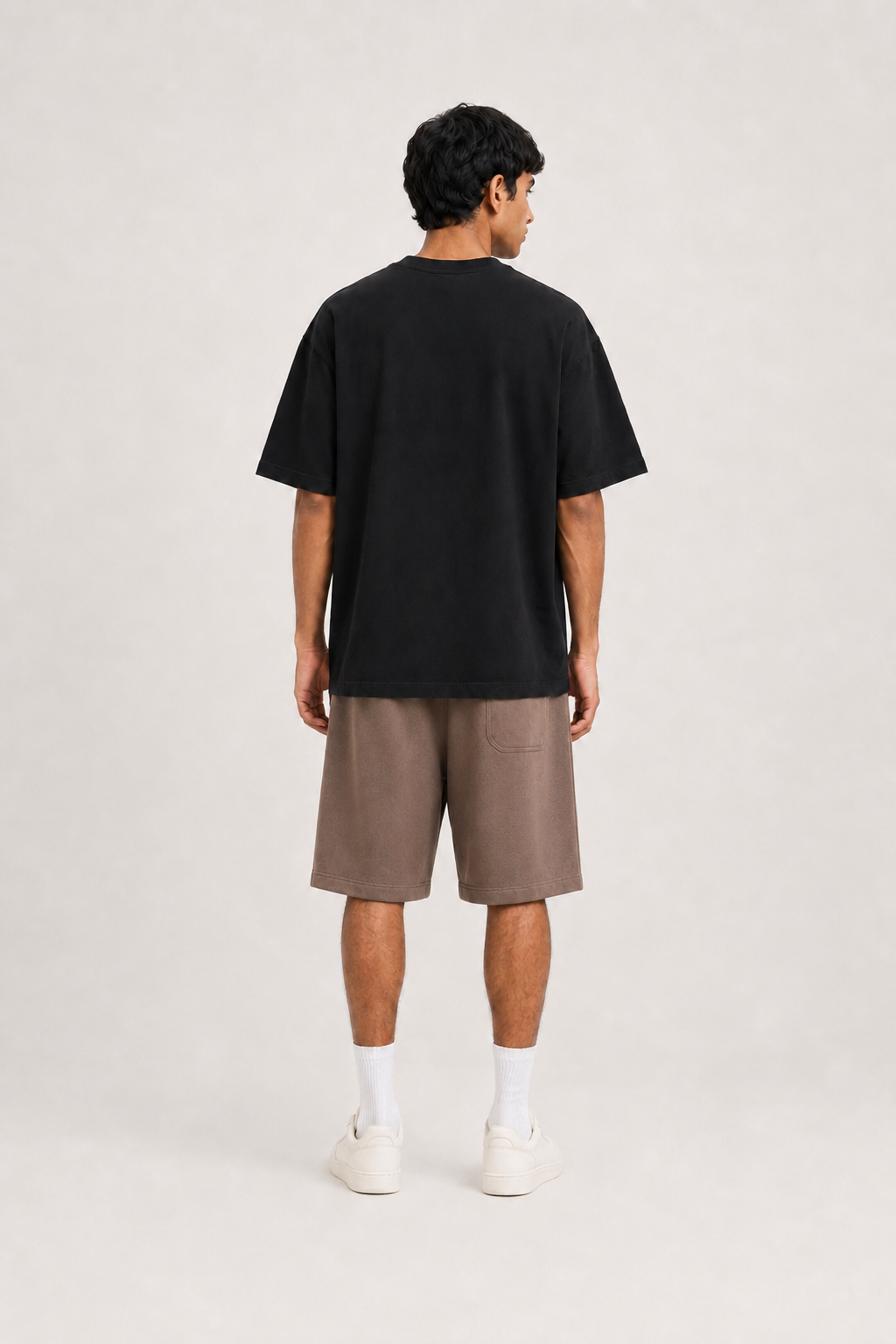 Premium Fine Jersey Oversized Drop Shoulder Tee