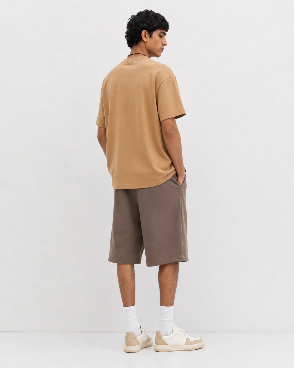 Premium Fine Jersey Oversized Drop Shoulder Tee