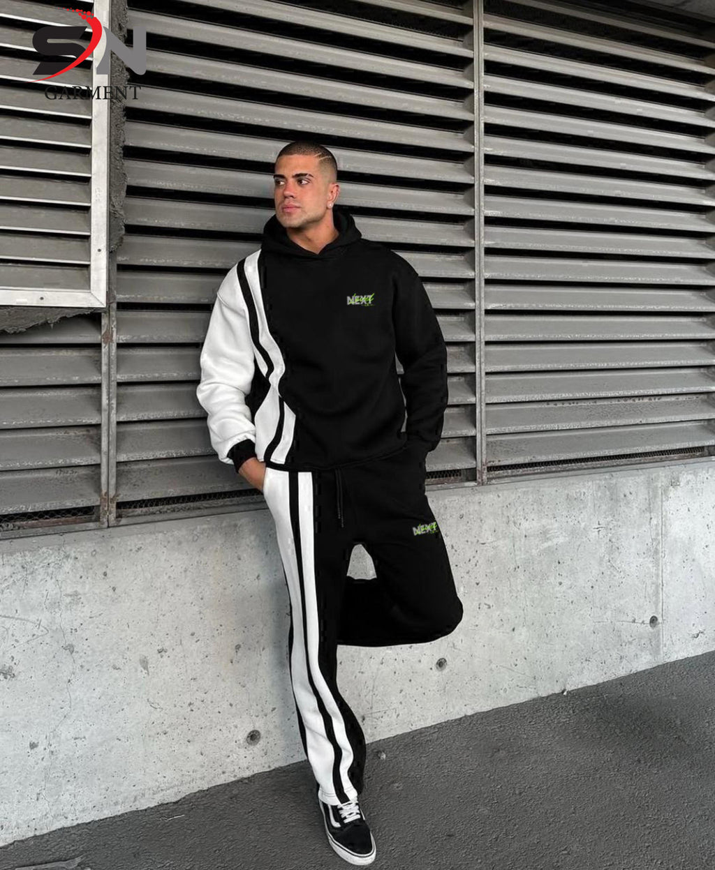 Contrast Panel Tracksuit