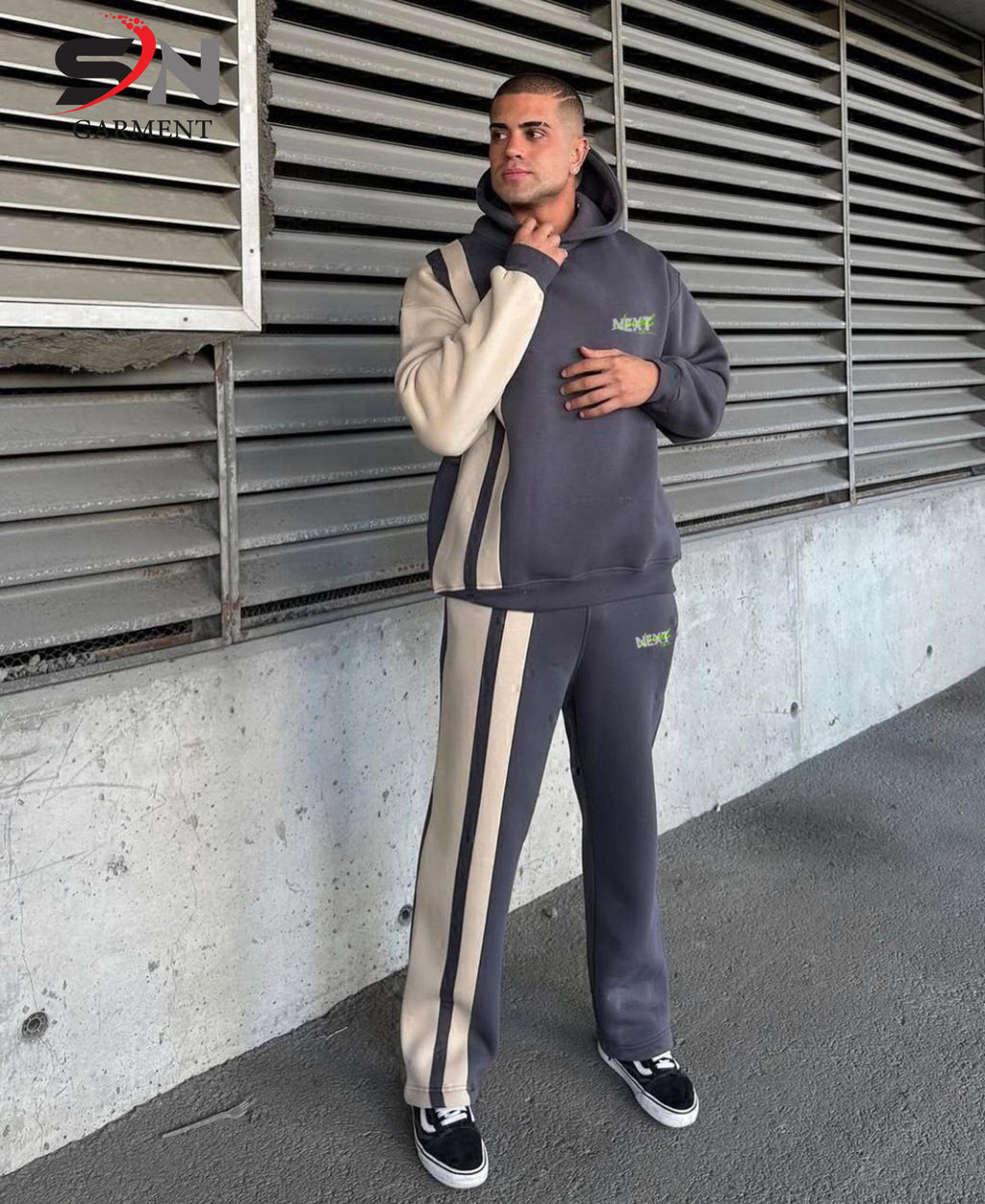Contrast Panel Tracksuit