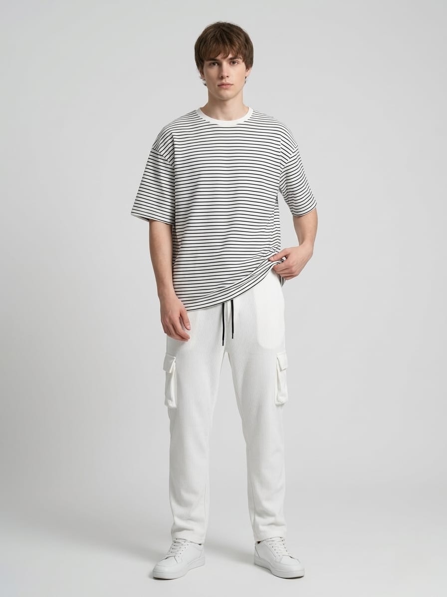 20% OFF – Loose Bottom Cargo Trousers 👖