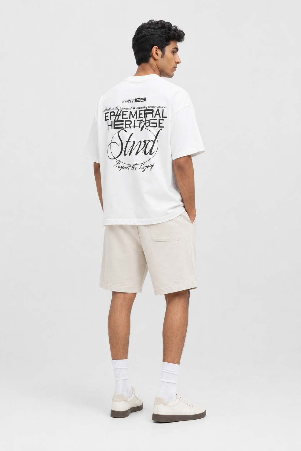"Ephemeral Heritage" 100% Organic Cotton Streetwear Tee